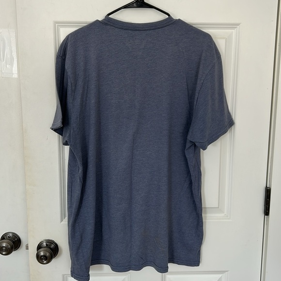 Jim Beam Bourbon Short sleeve T-shirt size XL blue crewneck - Picture 3 of 4